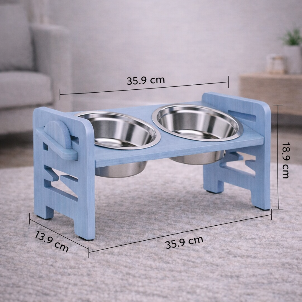 Gamelle réglable anti-éclaboussures