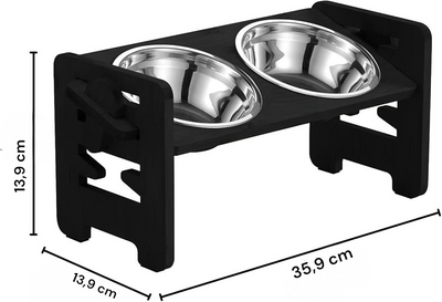 Gamelle Réglable anti-éclaboussures