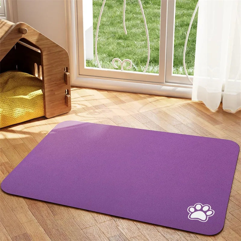 Tapis antidérapants pour chien et chat