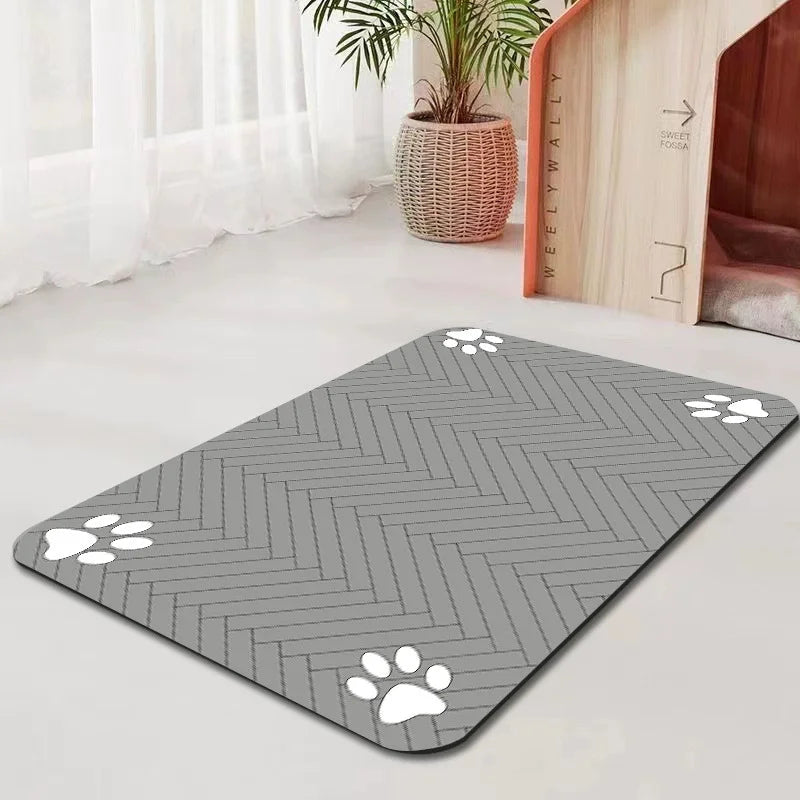 Tapis antidérapants pour chien