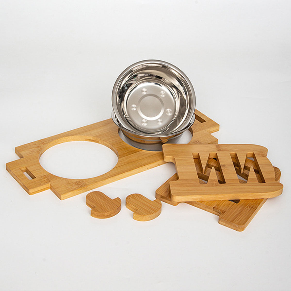 Gamelles réglables anti-éclaboussures