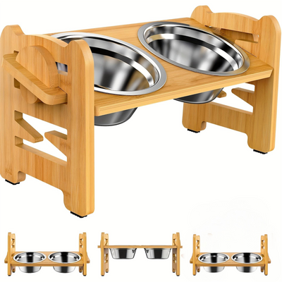 Gamelles réglables anti-éclaboussures